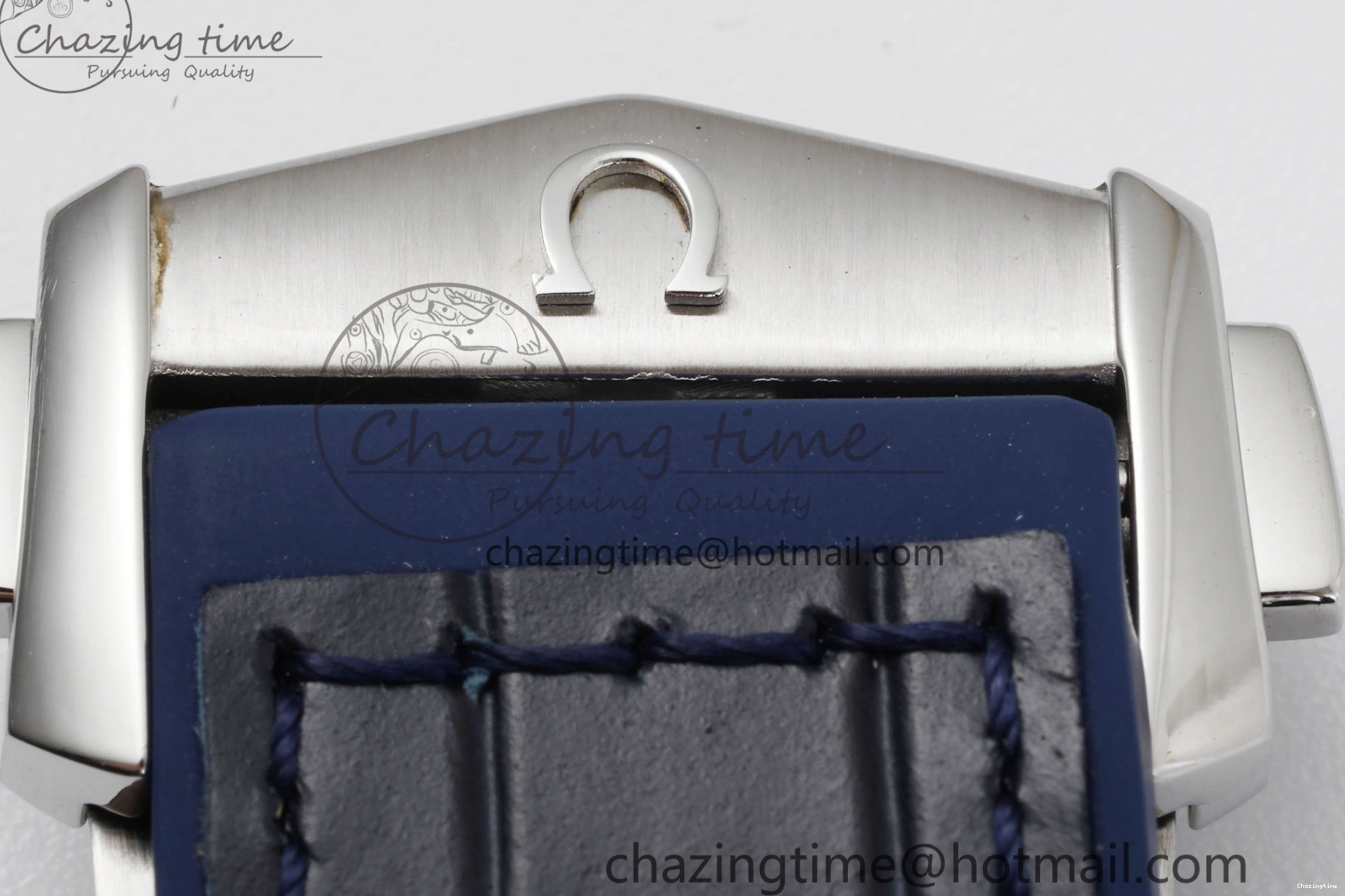 0114 Constellation Blue Ceramic SS 8F 1:1 Best Edition Blue Dial on Blue Gummy Strap A TravelReady 7800